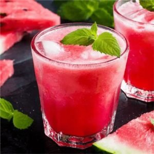 Watermelon juice made by blender